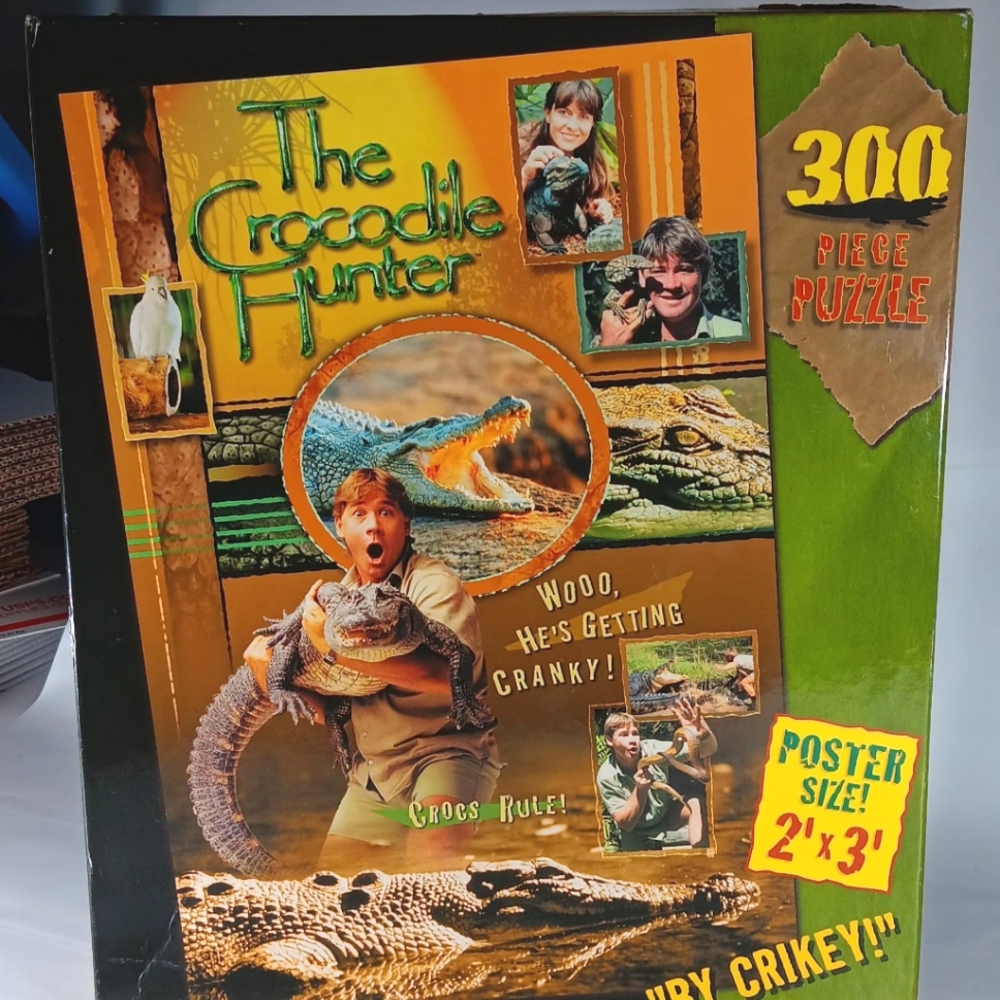 Steve Irwin Crocodile Hunter Puzzle/Poster